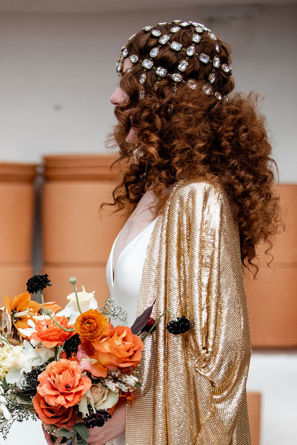 bridal hairpiece
