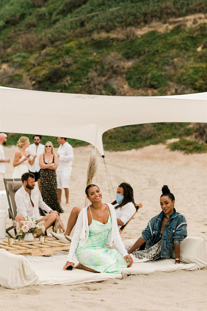 California beach wedding