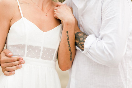 California beach wedding