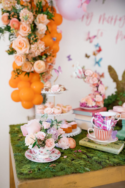 Alice in Wonderland kid birthday party