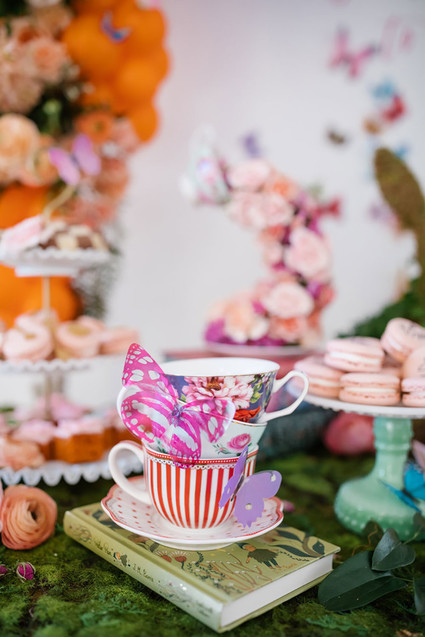 Alice in Wonderland kid birthday party