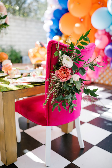 Alice in Wonderland kid birthday party