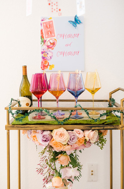 Alice in Wonderland kid birthday party