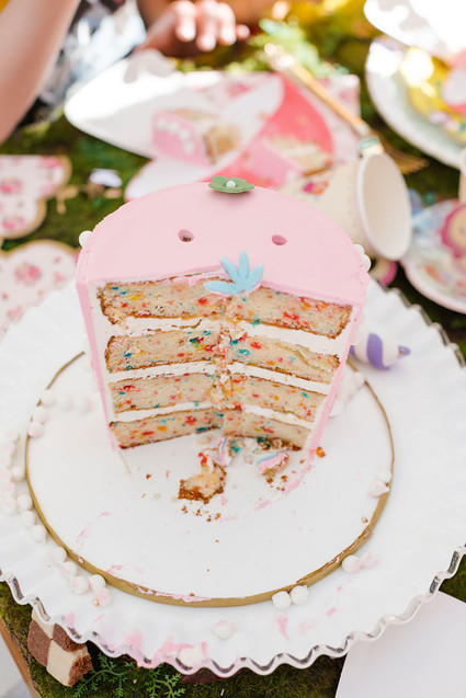 kid birthday party cake