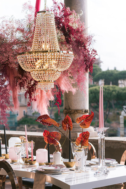 pink wedding inspiration