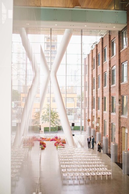 Colorful Toronto wedding