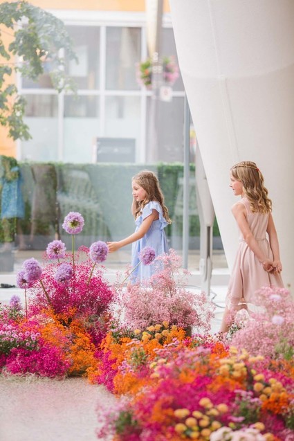 Colorful Toronto wedding