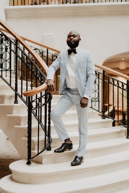 stylish London wedding