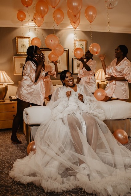 stylish London wedding