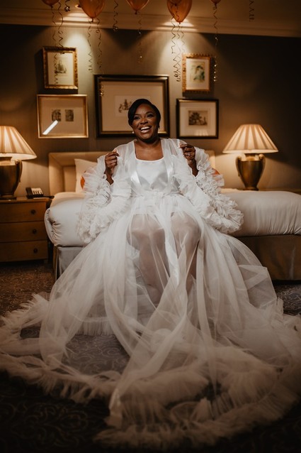 stylish London wedding