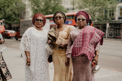 stylish London wedding