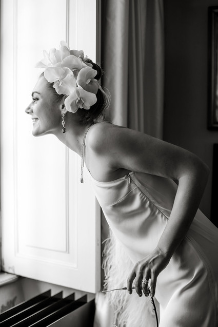 glamorous bride