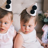 Floral twin 1st birthday party