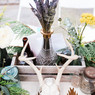 Rustic California garden wedding