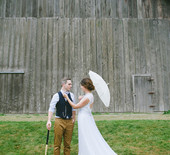 Handmade Canadian wedding