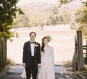 Vintage Carmel wedding