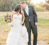Rustic California wedding