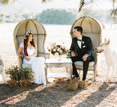 Rustic winter wedding inspiration