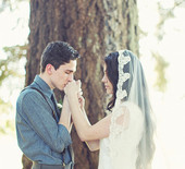 Rustic Oregon wedding