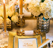 Gold & glitz New Year's party