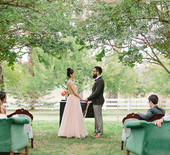 Intimate pastel wedding inspiration